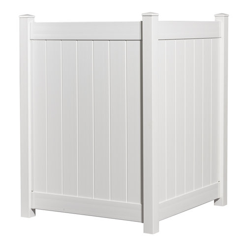Ply Gem 4.75 ft. H x 4.16 ft. W Vinyl Fence Panel & Reviews Wayfair